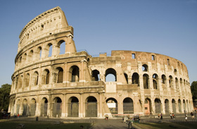 The Colisseum in Rome