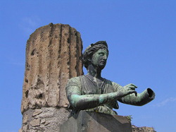 <b>Bronze statue of Diana from Pompeii</b>