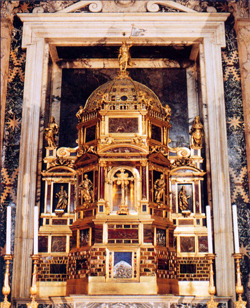 <b>The tabernacle of the Basilica of St. John in the Lateran</b>