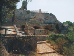 <b>The kitchen area of the villa</b>