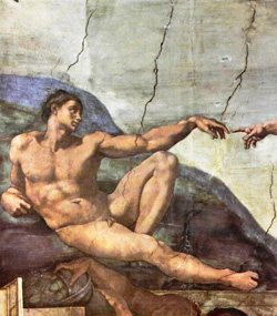<b>Creation by Michelangelo in the Sistine Chapel</b>