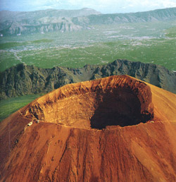 <b>Vesuvio visto dall'alto</b>