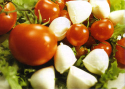 <b>The Caprese salad, the typical dish of Capri island</b>