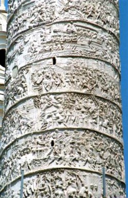 <b>The Trajan's Column in Rome</b>