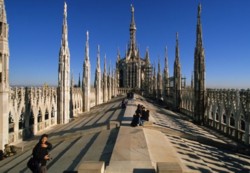 <b>Terrace of the Duomo of Milano</b>