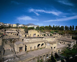 <b>View of the ruins of Herculaneum</b>