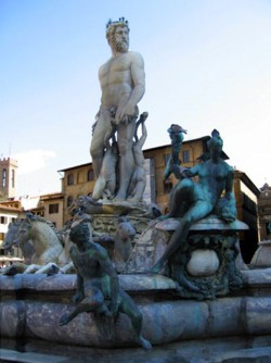 <b>The Neptune Fountain in Florence</b>