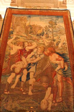 <b>The Tapestry Gallery in the Vatican Museums in Rome</b>