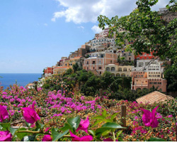 <b>General view of Positano</b>