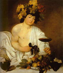 <b>Young Bacchus by Caravaggio</b>