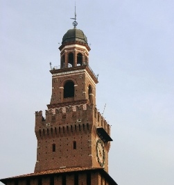 <b>A tower of the Sforza Castle</b>