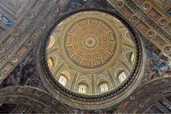 <b>Cupola of the Church of Ges Nuovo</b>
