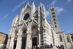 <b>The medieval Cathedral of Siena</b>