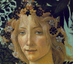 <b>Another detail of La Primavera by Sandro Botticelli</b>