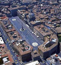 <b>Piazza Navona  in Rome</b>
