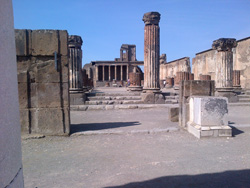 <b>The Basilica, the law courts of Pompeii</b>