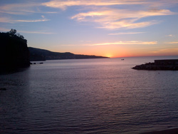 <b>Costa di Sorrento al tramonto</b>