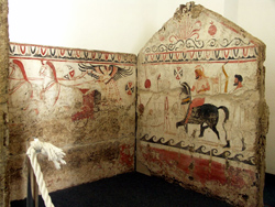 <b>Tomba Sannita, oggi custodita al Museo Nazionale di Paestum</b>