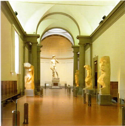 <b>Vue of the Accademia Gallery</b>