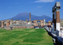 Vesuvius & Pompeii tour with TREDYTOURS: The Forum of Pompeii with Vesuvius in the background