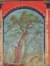 Fresco with Hercules in the Hesperides' gardens