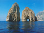  During our boat ride you can pass with your boat through the natural arch of the Faraglioni Rocks, symbol of the island